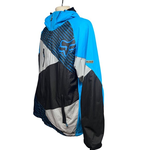 Fox Racing Tech FX 2 Series Snowboard Ski Zip Up Hooded Softshell Jacket Large - Picture 3 of 16
